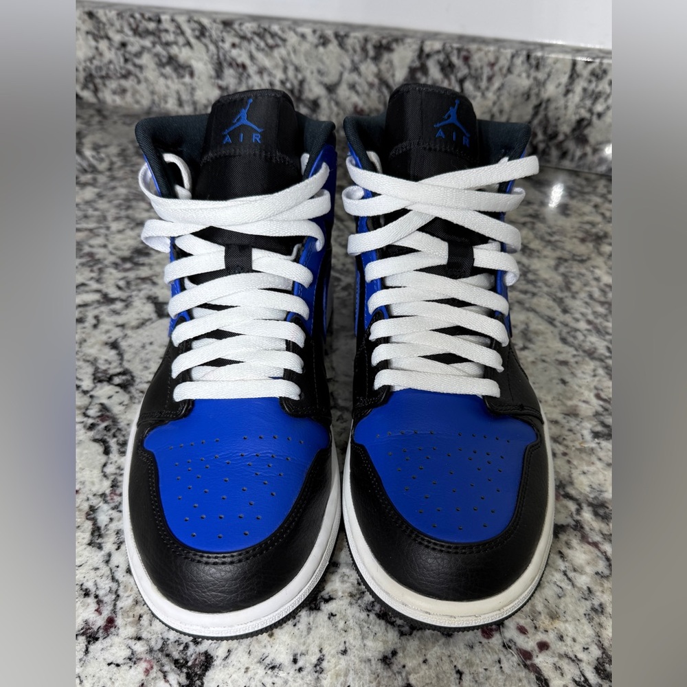 Air Jordan 1 Mid Hyper Royal- Mens Size 10